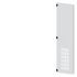 Siemens 8MF1 Series Steel RAL 7035 Plain Door, 2000mm H, 450mm W for Use with Ventilation Openings