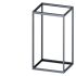 Siemens 8MF1 Series Steel Support Frame, 2200mm H, 1.2m W, 1000mm D, 2200mm L For Use With Standard Empty Enclosure
