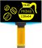 Midas 2.42in Yellow OLED Display 128 x 64pixels COT Multi Interface