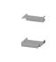 Siemens Grey 3 Gang Mounting Plate Sheet Steel Mounting Plate