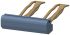 Siemens 2-Pole, Infeed 10 AConnecting Comb, 10A, DIN导轨安装, 3RQ4系列