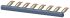 Siemens 8-Pole, Infeed 10 AConnecting Comb, 10A, DIN导轨安装, 3RQ4系列