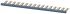 Siemens 16-Pole, Infeed 10 AConnecting Comb, 10A, DIN导轨安装, 3RQ4系列
