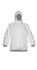 Camice per visitatori DuPont in Tyvek, M Unisex, col. bianco, conf. da 10Each pz