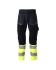 Mascot Workwear Hi-Viz Yellow/Navy Arc Flash Trousers, C49 Hi-Vis