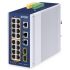 Planet IGS-4215-16P2T2S, Managed Switch 16 Port Network Switch With PoE RJ-45