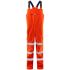 Leo Workwear Orange Hi Vis Overalls, XXXXXL