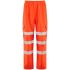 Leo Workwear Hi Visスボン オレンジ L02-O-LEO-5XL