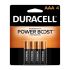 Duracell Alkaline Manganese Dioxide AAA Batteries 1.5V