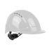 Skytec RADIUS White Safety Helmet , Adjustable, Ventilated