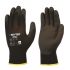 Skytec Radius EW151  Arbejdshandsker, Nylon, Latex, Naturgummi, Sort, grå, Koldt miljø, Vådt miljø, Medium