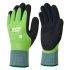 Skytec TRC850 Black, Green 13 Gauge Acrylic, HPPE, Terry Fleece Cut Resistant, Heat Resistant Work Gloves, Size 12,