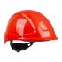 Skytec RADIUS Red Safety Helmet , Adjustable