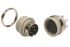 Hirschmann, MAB 8 Pole Din Socket, DIN 41524, 4A, 34 V ac/dc IP30, Screw Lock, Female, Panel Mount