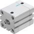 Festo ADN 536303, G 1/8 Pneumatikzylinder doppeltwirkend, Bohrung Ø 40mm / Hub 25mm, bis 10 bar