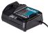 Makita DC10SB Battery Charger, 10.8V for use with BL1016, BL1021B, BL1041B, UK Plug