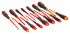 Bahco Phillips; Pozidriv; Slotted; Torx Insulated Screwdriver Set, 14-Piece