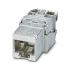 Phoenix Contact RJ45超六类接口, 卡入式安装, 8路, 直向, CUC系列
