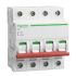 Schneider Electric 4P Pole Isolator Switch - 125A Maximum Current