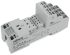 Wago 14 Pin 250V ac DIN Rail, Screw Fitting Relay Socket, for use with Relay