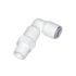 Legris LF6300 LIQUIfit Series Elbow Threaded Adaptor, R 1/2 Male to Push In 12 mm, Threaded-to-Tube Connection Style