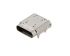 Amphenol ICC Right Angle, SMT, Socket Type C 3.1 USB Connector