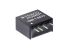 TRACOPOWER TRN 1 DC-DC Converter, ±12V dc/ ±45mA Output, 4.5 → 13.2 V dc Input, 1W, Through Hole, +90°C Max Temp