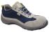 Delta Plus ASTIS1P Blue, Grey  Toe Capped Safety Trainers, EU 37