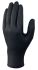Delta Plus Venitactyl Black Powder-Free Nitrile Disposable Gloves, Size 10.5, XL, 100 per Pack