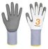 Honeywell Safety SPERIAN White Abrasion Resistant Work Gloves, Size 8, Medium, Polyurethane Coating