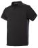 Snickers AllroundWork Black/Grey Cotton, Polyester Polo Shirt, L, L