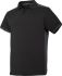 Snickers AllroundWork Black/Grey Cotton, Polyester Polo Shirt, UK- S, EUR- S