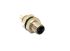Bulgin Circular Connector, 3 Contacts, Front Mount, M5 Connector, Plug, Male, IP67, Buccaneer M5 Series