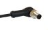 Bulgin M12 Right Angle Male M12 to Free End Sensor Actuator Cable, 4 Core, PUR, 1m