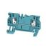 Weidmuller A Series Blue DIN Rail Terminal Block, 1.5mm², Single-Level, Push In Termination