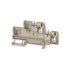 Weidmuller A Series Beige DIN Rail Terminal Block, 2.5mm², Double-Level, Push In Termination