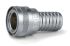 Nito Hose Connector, Straight Hose Tail Coupling 1/2in 3/4in ID, 25 bar