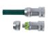 Nito Hose Connector, Straight Coupler with Hose Lock 1/2in 1/2in ID, 25 bar