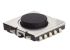 IP67 Black Round Tactile Switch, Single Pole Single Throw (SPST) 50 mA 1mm Surface Mount