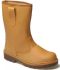 Dickies Dixon Beige Steel Toe Capped Safety Boots, UK 8, EU 42
