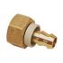 Legris Brass Female Pneumatic Quick Connect Coupling, 13mm Hose Barb