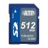 ATP 512 MB Industrial SD SD Card, Class 6
