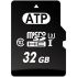 ATP Micro SDHC Micro SD Karte 32 GB Class 10, UHS-1 U1 Industrieausführung, MLC