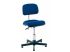 Pracovní židle, Modrá s nastavitelnou výškou Ne Vinyl, výška sedadla 46 → 59cm Bott