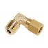 Legris 0109 Series Elbow Threaded Adaptor, R 1/2 Male to Push In 10 mm, Threaded-to-Tube Connection Style