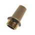 Legris 0675 Brass 12bar Pneumatic Silencer, Threaded, G 1/4 Male