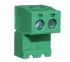 RS PRO 5.08mm Pitch 2 Way Right Angle Pluggable Terminal Block, Inverted Plug, Through Hole, Screw Termination