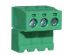 RS PRO 5.08mm Pitch 3 Way Right Angle Pluggable Terminal Block, Inverted Plug, Through Hole, Screw Termination