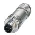 Phoenix Contact Circular Connector, 4 Contacts, Cable Mount, M12 Connector, Socket, Male, IP65, IP67, SACC Series