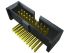 Samtec SHF Series Straight Surface Mount PCB Header, 10 Contact(s), 1.27mm Pitch, 2 Row(s), Shrouded